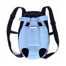  Kisállat kengurus farmer hátizsák -Kicsi - Halványkék szállítóbox, fekhely kutyáknak