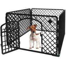  Kisállat kennel - ketrec 90x90x60cm szállítóbox, fekhely kutyáknak