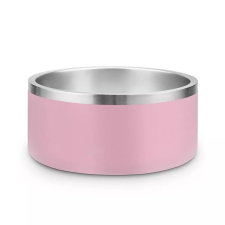  Kisállat speciális fém tál-16cm - Rózsaszín kutyatál