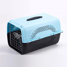  Kisállat szállító box -nagy méret - Kék szállítóbox, fekhely kutyáknak