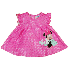  Kislány pamut ruha Minnie egér mintával - 56-os méret