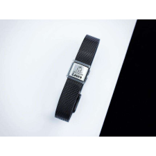  Kislányom egyedi medálos MoMents fekete színű acél karkötő karkötő