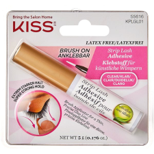 KISS 24 HR Strip Eyelash Adhesive - Clear műszempilla