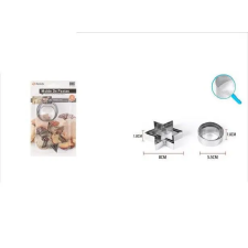  KISZÚRÓ FÉM 6DB-OS CSILLAG ÉS KEREK FORMA konyhai eszköz