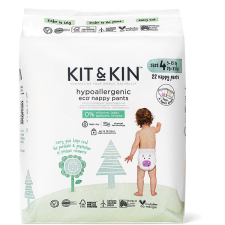 Kit & Kin Eko Nappy Pants Naturally Dry 4 (22 db) pelenka