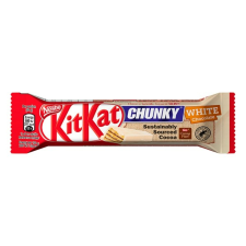 KitKat Csokoládé KITKAT Chunky White fehércsokoládés 40g csokoládé és édesség