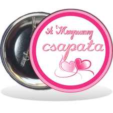 Kitűző, A Menyasszony csapata, 58mm ajándéktárgy