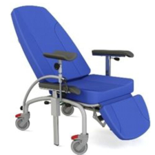  Kiültető szék háttámla és lábemeléssel gyógyászati segédeszköz