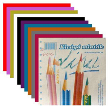 . Kivágó minták, 14x14 cm, 10 lap kreatív és készségfejlesztő