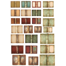 Kivágóív A4 - Book cover - Natural Papier (1 ív) matrica