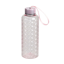 Kiváló háztartási kulacs, AS műanyag, 7x20 cm, 500 ml, rózsaszín kulacs, kulacstartó