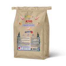 KIVO – Hidegen sajtolt Gabonamentes Száraztáp – Pulyka és rizs kölyöktáp, 4 kg kutyaeledel