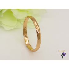  Klasszikus antiallergén karikagyűrű 3mm 18K gyűrű