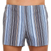  Klasszikus férfi bő szárú boxeralsók Foltýn kék csíkos túlméretes (KN75) 5XL