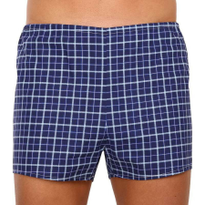 Klasszikus férfi bő szárú boxeralsók Foltýn kék extra többszínű (KN79) 8XL férfi alsó