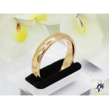  Klasszikus karikagyűrű -5mm -18K -Új gyűrű
