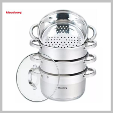 Klausberg 5 részes pároló edény készlet 20cm - 3.1L (KB-7140) edény