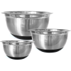 Klausberg KB-7388 Salátástál Készlet - 3 Darabos - Rozsdamentes acél (KB-7388)