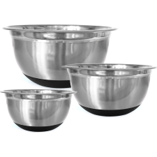 Klausberg KB-7388 Salátástál Készlet - 3 Darabos - Rozsdamentes acél (KB-7388) konyhai eszköz