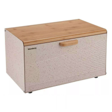 Klausberg Premium kenyértartó - rozsdamentes acél / bambusz (KB-7465) papírárú, csomagoló és tárolóeszköz