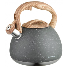 Klausberg teáskanna, sípszóval - 2.8L - szürke (KB-7509) vízforraló és teáskanna
