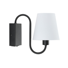 KLAUSEN Classic AP1 fekete falikar (KL101077) E14 1 izzós IP20 világítás