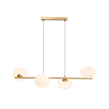 KLAUSEN Dreamy 4 arany függesztett lámpa (KL104007) G9 4 izzós IP20 világítás