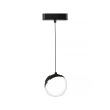 KLAUSEN EXIM KFT Függesztett LED lámpa, fekete, 9,5 cm, 9 W, 700 lm, 4000 K - Slim Klausen KL181096
