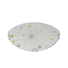 KLAUSEN Halley D300/2 fehér-szürke fali lámpa (KL8025) E27 1 izzós IP20 világítás