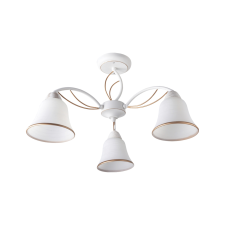 KLAUSEN Kelly 3 fehér-arany mennyezeti lámpa (LY-3266) E27 3 izzós IP20 világítás