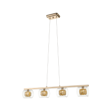 KLAUSEN Klass SP4 arany függesztett lámpa (142015) G9 4 izzós IP20 világítás