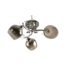 KLAUSEN Leno PL3 króm mennyezeti lámpa (KL100040) E27 3 izzós IP20 világítás