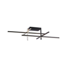 KLAUSEN Modular 6 fekete LED mennyezeti lámpa (140024) LED 1 izzós IP20 világítás