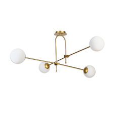 KLAUSEN Nuray SP4 arany függesztett lámpa (KL114008) E27 4 izzós IP20 világítás