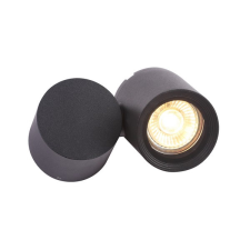 KLAUSEN Riad 1 fekete kültéri fali lámpa (KL131002) GU10 1 izzós IP54 kültéri világítás