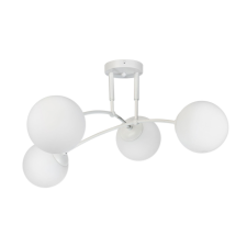 KLAUSEN Sefora PL4 fehér mennyezeti lámpa (KL100065) E27 4 izzós IP20 világítás