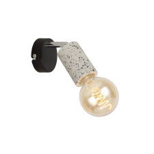 KLAUSEN Simply AP1 fekete-terazzo fali lámpa (KL161011) E27 1 izzós IP20 világítás