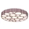 KLAUSEN Terra LED mennyezeti lámpa KL151029, 48W, 3600lm, semleges fény, IP20, kávébarna, Klausen