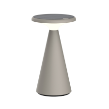 KLAUSEN Vivid bézs LED kültéri napelemes asztali lámpa (KL148018) LED 1 izzós IP44 kültéri világítás