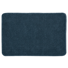 Kleine Wolke Marco fürdőszobai szőnyeg 70 cm x 120 cm acélkék lakástextília