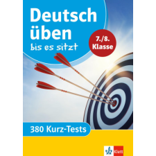  Klett Deutsch üben bis es sitzt 7./8. Klasse idegen nyelvű könyv