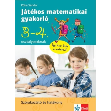 Klett Kiadó Játékos matematikai gyakorló 3. és 4. osztályosoknak tankönyv