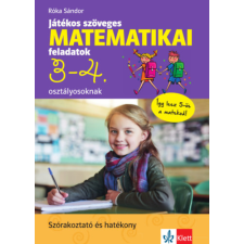 Klett Kiadó Játékos szöveges matematikai feladatok 3-4. osztályosoknak tankönyv