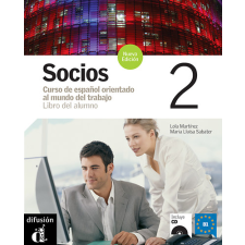 Klett Kiadó Socios 2. Nueva edícia Libro del alumno nyelvkönyv, szótár