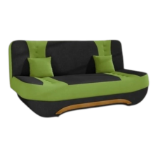  Klik kanapé alova fekete/zöld bútor