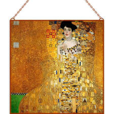 Klimt - Adele Bloch portréja üvegkép dekoráció
