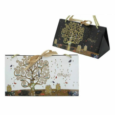 Klimt kétoldalas díszdoboz - 31x17 cm - Életfa ajándéktasak