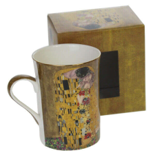 Klimt porcelán bögre - 250 ml - The Kiss bögrék, csészék