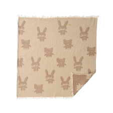 Klippan pamut babatakaró, Bunny &amp; Bear - 75x90 babaágynemű, babapléd