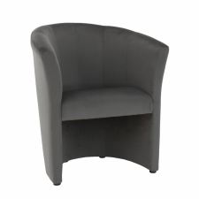  Klub fotel, szürke anyag, CUBA bútor